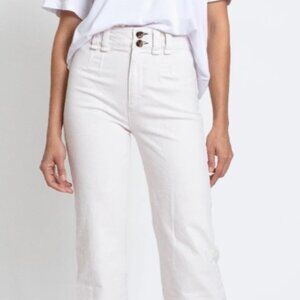 ASKK NY Women's Straight Leg Jeans - White